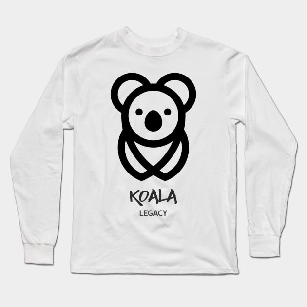 Koala Legacy Long Sleeve T-Shirt by BB Funny Store